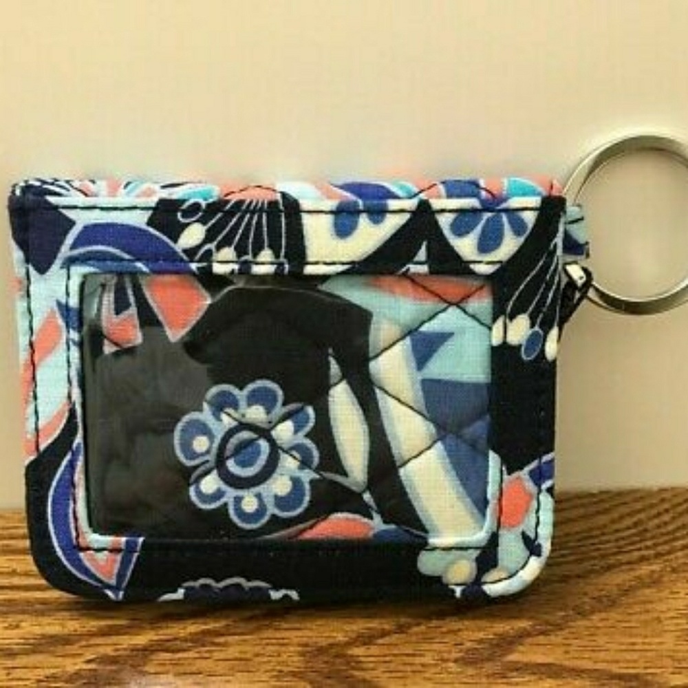 NWT VERA BRADLEY CAMPUS DOUBLE ID in LOTUS FLOWER